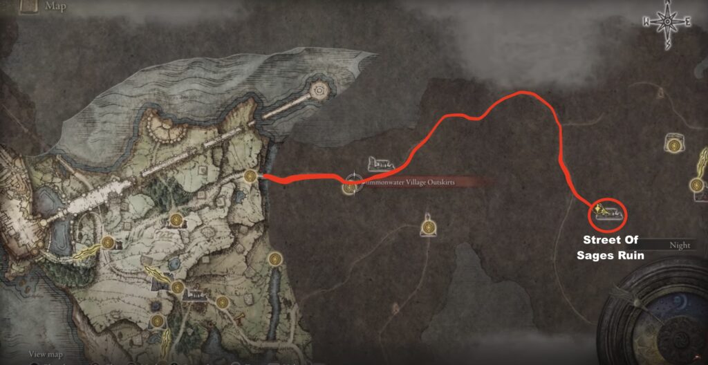 Where To Find Rock Sling Spell in Elden Ring