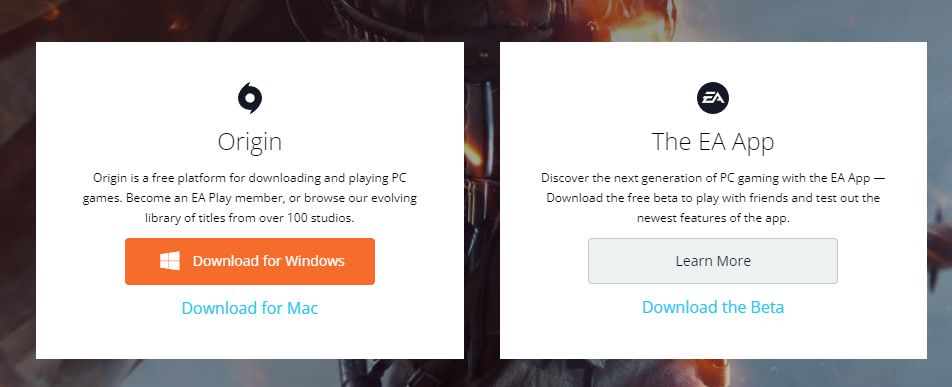 origin installer