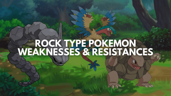 Rock Type Pokemon WeaknessesRock Type Pokemon Weaknesses