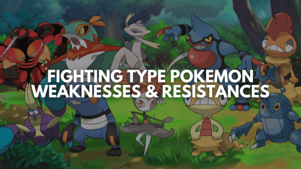 Fighting Type Pokemon Weaknesses