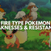 Fire Type Pokemon