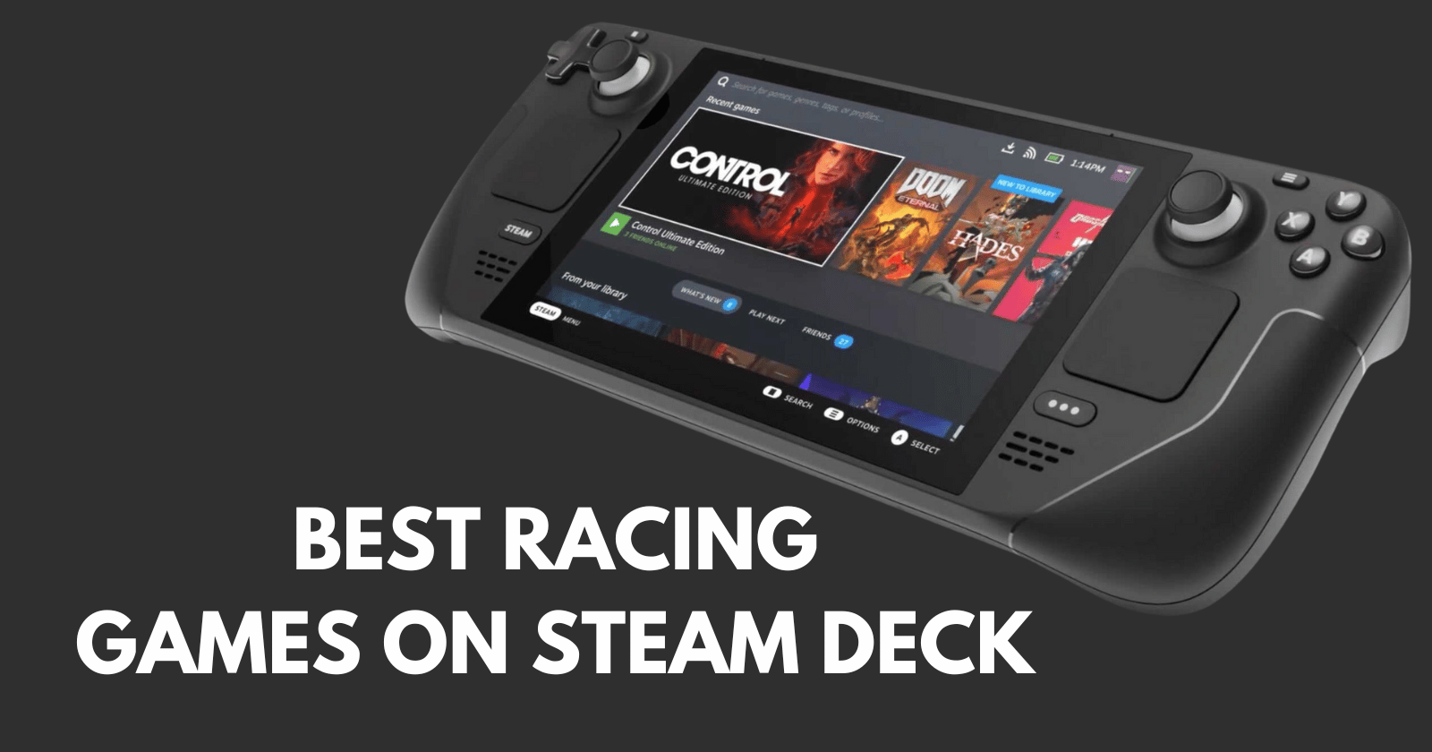 Best Racing Games On Steam Deck