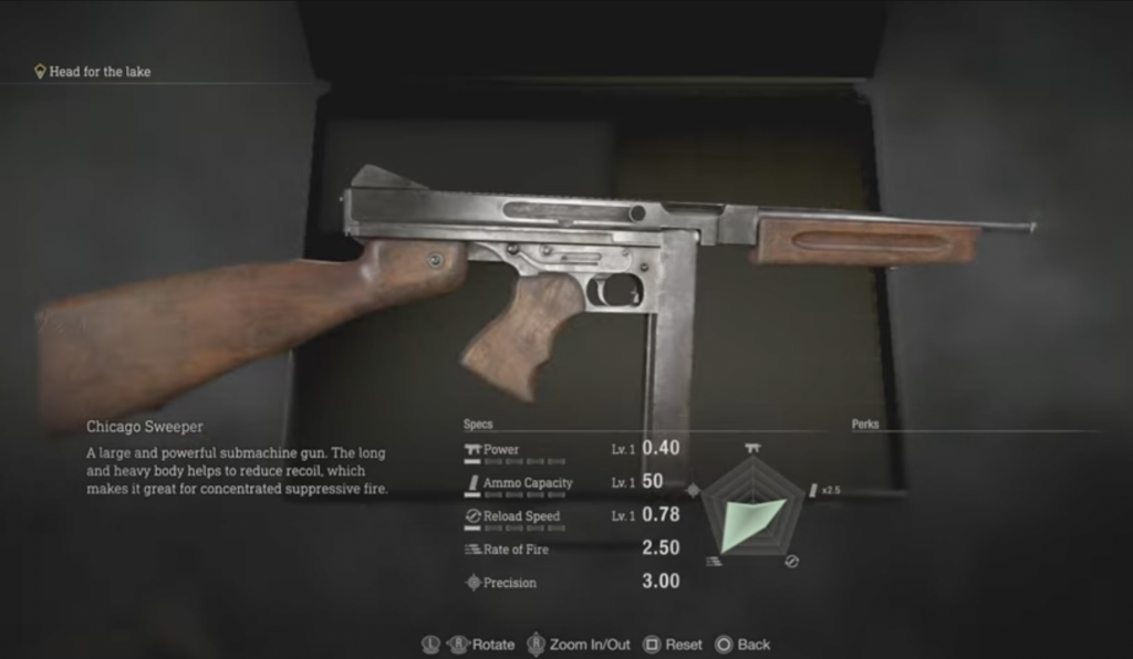 Chicago Typewriter RE4 remake