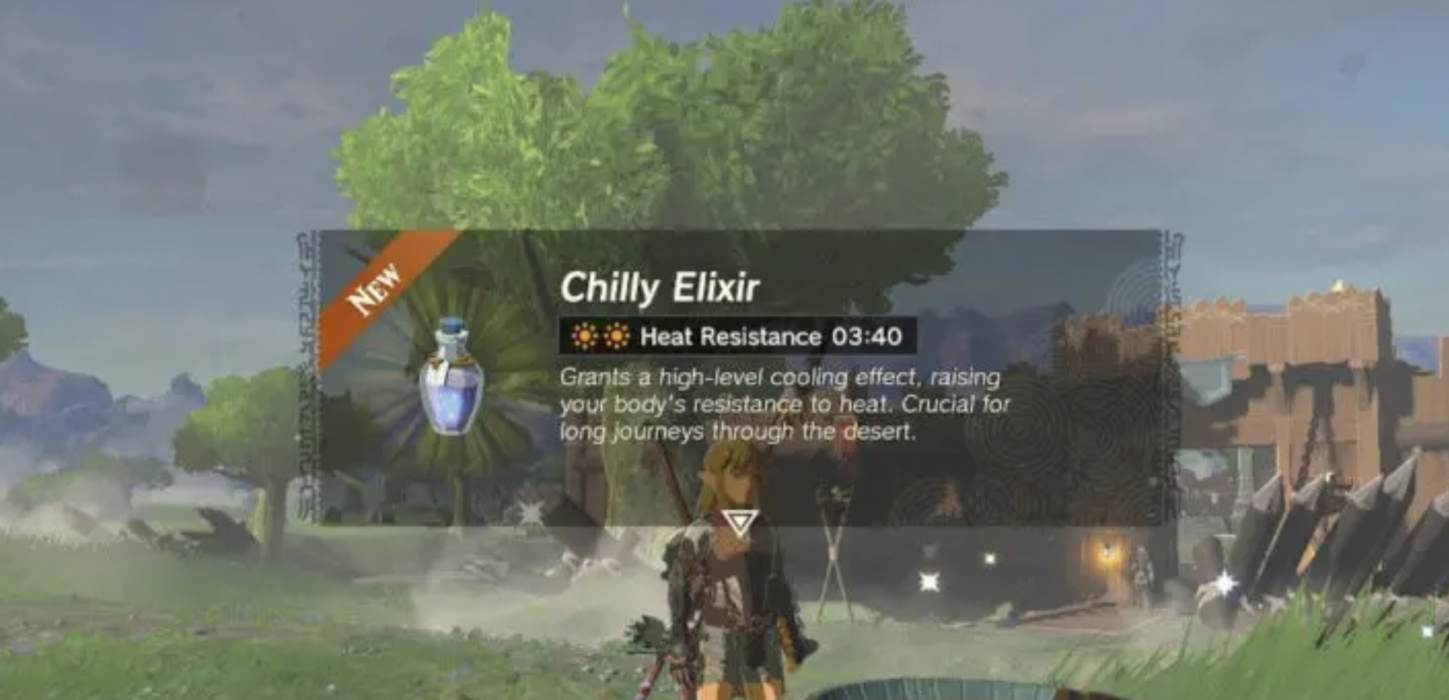 Chilly Elixir Zelda TOTK