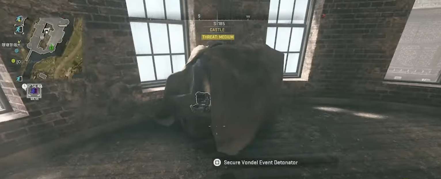 Castle Detonator Location - Assault On Vondel