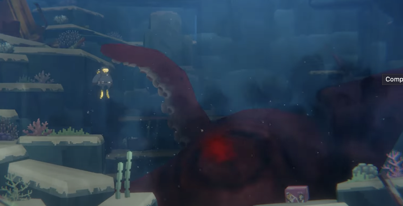How To Defeat The Giant Squid In Dave The Diver